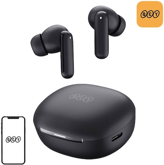 QCY MeloBuds HT16 Bluetooth Handsfree Earphones with Sweat Resistance and Charging Case Black Ansicht 4