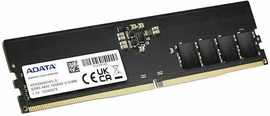 Adata Premier 8GB DDR5 RAM with 4800 Speed for Desktop (AD5U48008G-DT) view 3