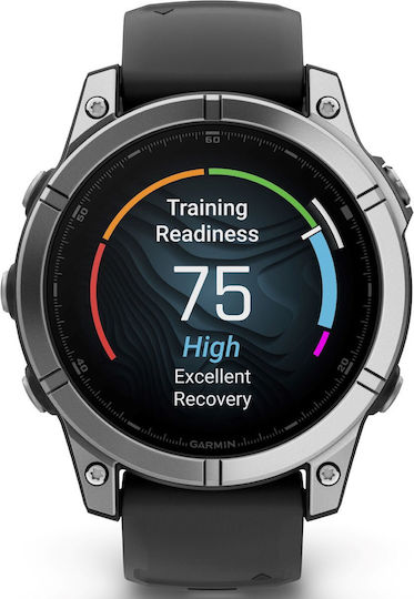 Garmin Fenix E Stainless Steel 47mm Waterproof Smartwatch with Heart Rate Monitor (Black) view 9