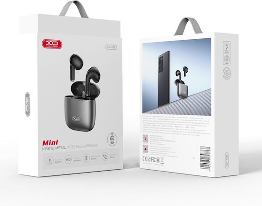 XO X28 Zinc Alloy TWS In-ear Bluetooth Handsfree Earphones with Charging Case Tarnish vue 3