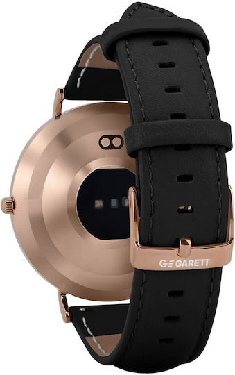 Garett Verona 50mm Smartwatch with Heart Rate Monitor (Gold / Black) view 3