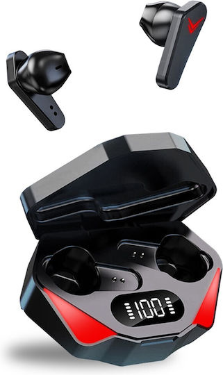 Media-Tech Assault TWS MT3606 In-ear Bluetooth Handsfree Earphones with Charging Case Black view 3