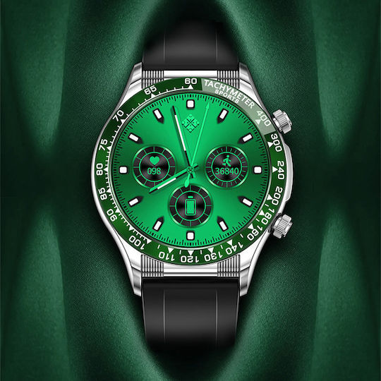 AGBarr Battery Watch with Metal Bracelet view 5