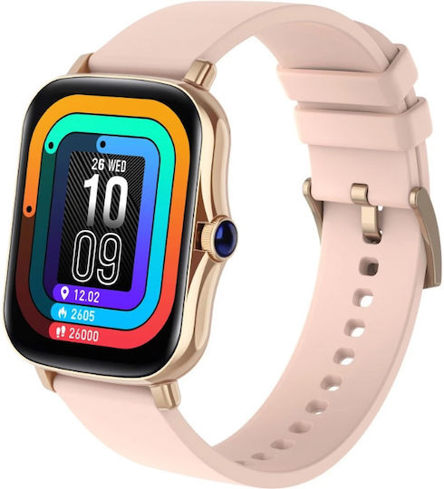 Fontastic Fontafit 480CH Smartwatch with Heart Rate Monitor (Talis Gold)