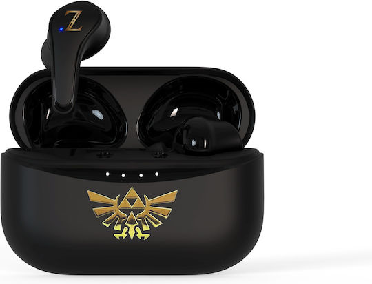 OTL Nintendo Legend of Zelda In-ear Bluetooth Handsfree Earphones with Charging Case Black