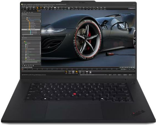 Lenovo ThinkPad P1 Gen 7 16" IPS QHD+ 165Hz (Ultra 7-165H/32GB/1TB SSD/GeForce RTX 4070/W11 Pro) (ES Keyboard) view 1