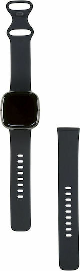 Fitbit Sense Aluminium 40mm Waterproof Smartwatch with Heart Rate Monitor (Carbon/Graphite Stainless Steel) vista 5