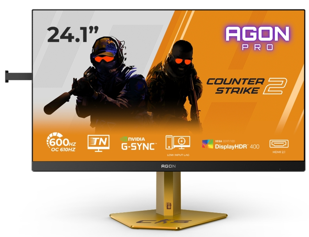 AOC CS24A TN HDR Monitor 24.1" FHD 1920x1080 600Hz view 1