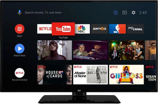 F&U Smart Television 55" 4K UHD LED FLΑ5520UH HDR (2019) view 2