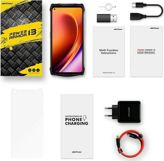 Ulefone Power Armor 13 Dual SIM (8GB/256GB) Resistant Smartphone Black view 9