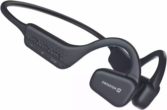 Swissten 51107090 Open Ear Bluetooth Handsfree Earphones Black view 1