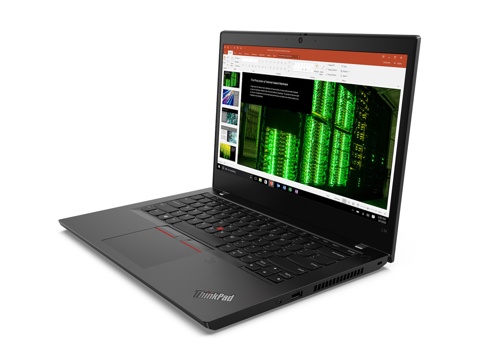 Lenovo ThinkPad L14 Gen 2 (Intel) 14" IPS FHD (i5-1135G7/8GB/2TB SSD/W10 Pro) (US Keyboard) vue 4