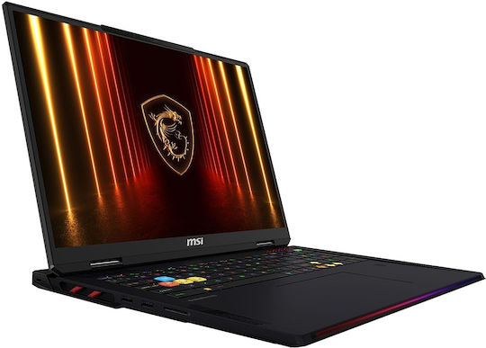 MSI Raider 18 HX AI A2XWIG-210GR 18" 120Hz (Ultra 9-285HX/64GB/4TB SSD/GeForce RTX 5080/W11 Pro) Core Black (US Keyboard) Ansicht 2
