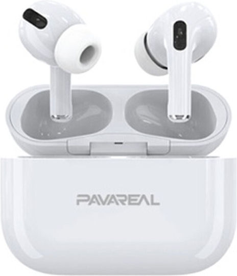 Pavareal P5 In-ear Bluetooth Handsfree Earphones with Charging Case White