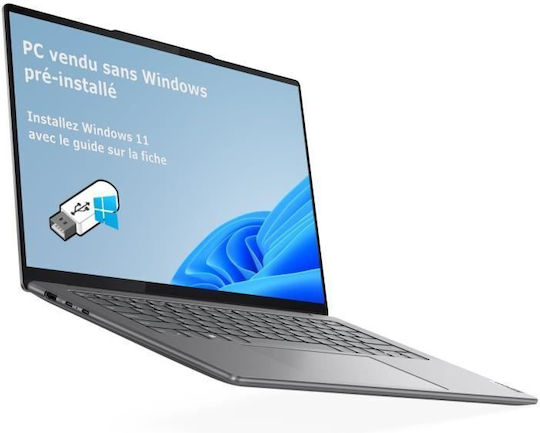 Lenovo Yoga Pro 7 14IMH9 14.5" IPS Touchscreen 120Hz (Ultra 5-125H/32GB/512GB SSD/No OS) Luna Grey (FR Keyboard) view 2