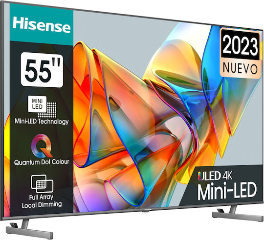 Hisense Smart Television 55" 4K UHD Mini LED 55U6KQ HDR (2023) view 3