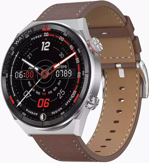 Watchmark Maverick Smartwatch with Heart Rate Monitor (Brown) view 2