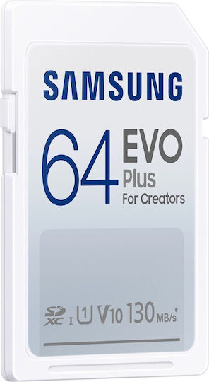 Samsung Evo Plus for Creators SDXC 64GB Class 10 U1 V10 UHS-I view 3