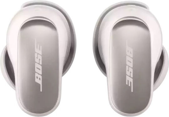 Bose QuietComfort Ultra Earbuds Bluetooth Handsfree Earphones with Sweat Resistance and Charging Case White Smoke vue 2