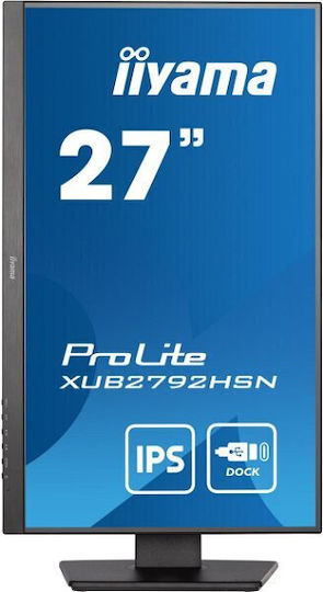 Iiyama ProLite XUB2792HSN-B5 IPS Monitor 27" FHD 1920x1080 with Response Time 4ms GTG view 5
