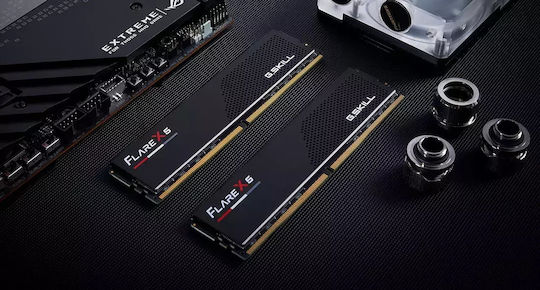G.Skill Flare X5 DDR5 96GB RAM with 2x48GB Modules and Speed 5600 for Desktop F5-5600J4040D48GX2-FX5 view 5