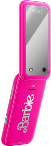 HMD Barbie Dual SIM Mobile with Buttons Pink view 5