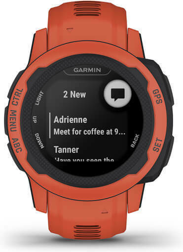Garmin Instinct 2S 40mm Waterproof Smartwatch with Heart Rate Monitor (Poppy) view 9