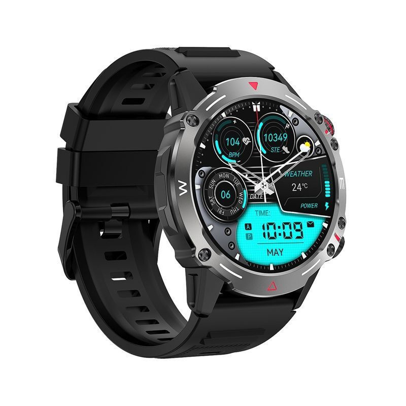 Veltori VT110-1 Smartwatch with Heart Rate Monitor (Black) view 3