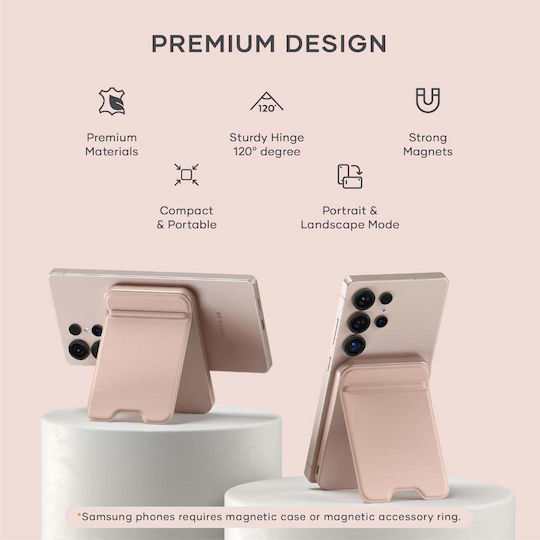 Satechi OntheGo MagSafe Power Bank 5000mAh 15W with USB-C Port Rose Gold view 2