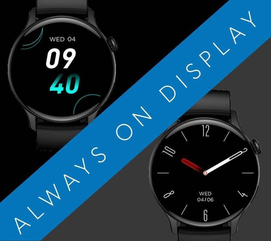 Rubicon Rncf10 Smartwatch Gray Ansicht 5