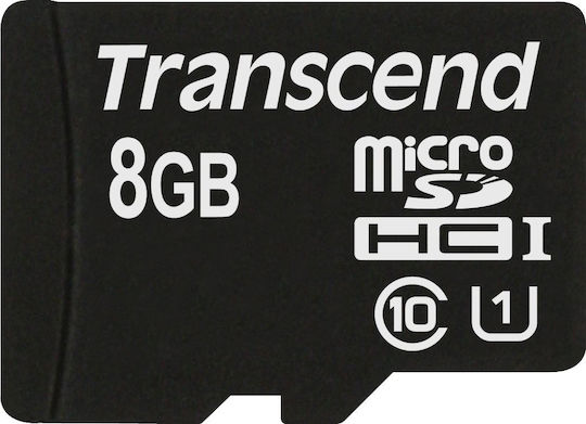 Transcend Premium 400x microSDHC 8GB U1 UHS-I with Adapter view 3