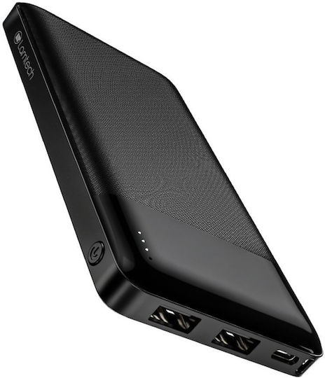 Lamtech Power Bank 10000mAh with 2 USB-A Ports Black view 1