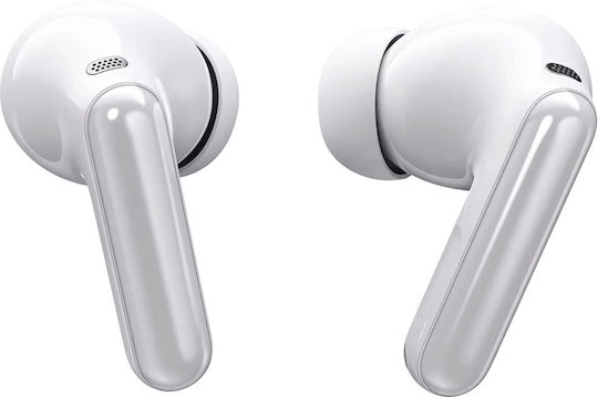 Motorola Moto Buds 2+ Bluetooth Handsfree Earphones with Sweat Resistance and Charging Case PANTONE Cool White view 4