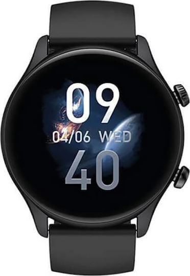 Zeblaze Btalk 3 Plus Smartwatch with Heart Rate Monitor (Black)