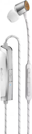 The House Of Marley Uplift 2 Wireless In-ear Bluetooth Handsfree Earphones Silver view 2