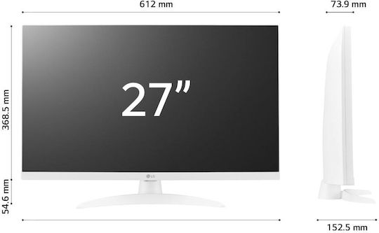 LG 27TQ615S-WZ IPS TV Monitor 27" FHD 1920x1080 view 4