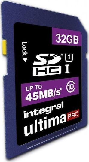 Integral UltimaPro SDHC 32GB U1 UHS-I Memory Card with Adapter view 2