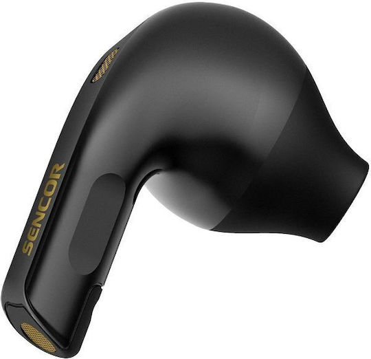 Sencor SEP 560BT In-ear Bluetooth Handsfree Earphones with Charging Case Black vista 4