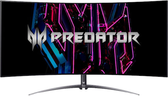 Acer Predator X45 Ultrawide OLED HDR Curved Gaming Monitor 44.5" QHD 3440x1440 240Hz with Response Time 0.03ms GTG view 2