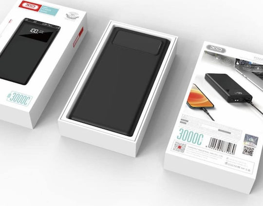 XO PR123 Power Bank 30000mAh with 4 USB-A Ports Power Delivery / Quick Charge 3.0 Black vue 6