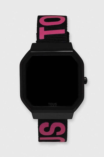 Tous B-Connect Smartwatch with Heart Rate Monitor (Nylon Strap And Green Silicone Strap)