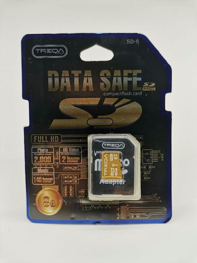 Treqa 8GB Class 10 with Adapter