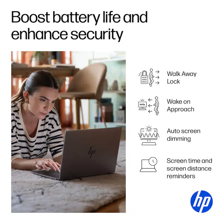 HP OmniBook X Flip 16" IPS FHD (Ultra 7-258V/32GB/2.0TB SSD/W11 Home) (US Keyboard) view 8