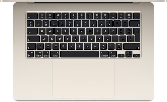 Apple MacBook Air 15" (2024) 15.3" Retina Display (M3-8-core/8GB/256GB SSD) Starlight (GR Keyboard) view 2