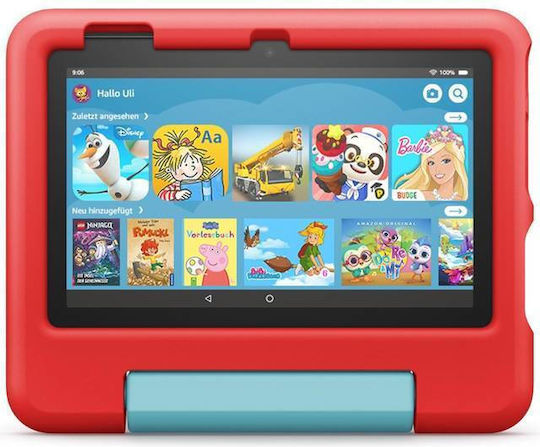 Amazon Fire 7 7Inches Tablet (1GB/16GB) Red view 4