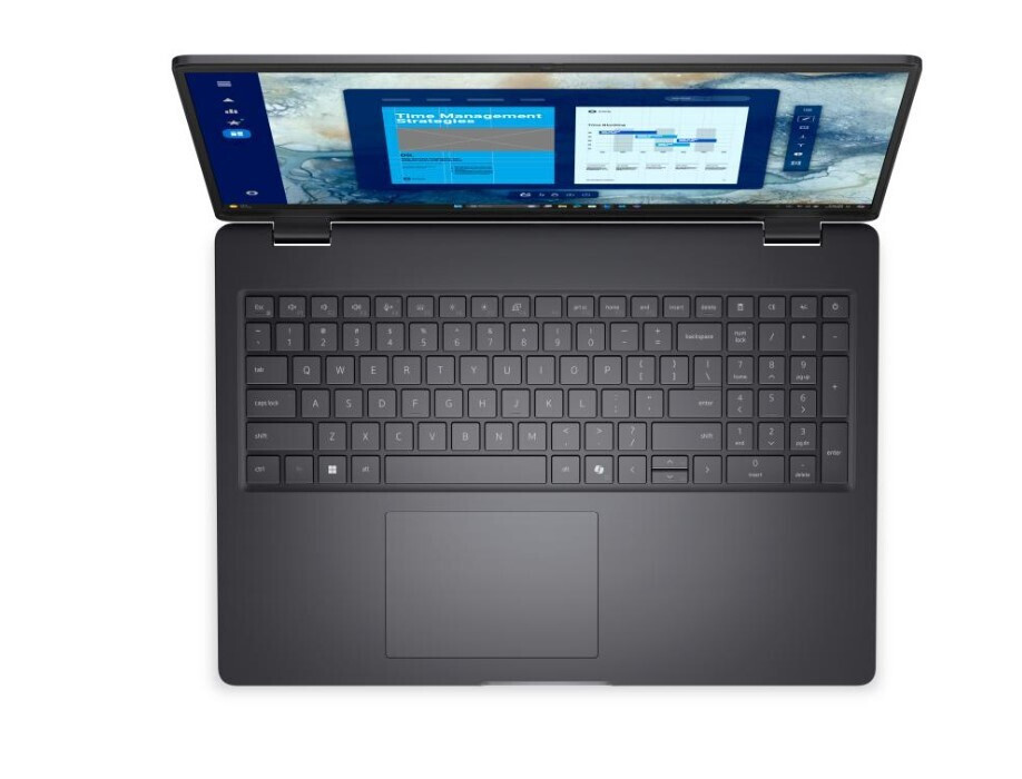 Dell Pro 16 PC16250 16" IPS FHD+ (Core 7-150U/16GB/512GB SSD/W11 Pro) Magnetite (US Keyboard) vue 4