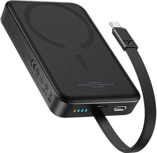 Baseus Magnetic Mini Power Bank 10000mAh 30W with USB-C Port Power Delivery Bayern Edition view 2