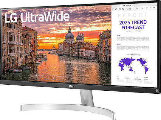 LG 29WN600-W Ultrawide IPS HDR Monitor 29" FHD 2560x1080 with Response Time 5ms GTG view 2