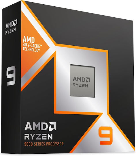 AMD Ryzen 9 9900X3D 4.4GHz Processor 12 Core for Socket AM5 in Box view 1