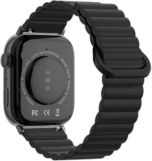 Colmi C8 Max Smartwatch with Heart Rate Monitor (Black) view 3